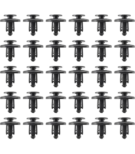 Amazon.com: Rexka 20pcs Rocker Panel Molding Clip for Mazda KD53